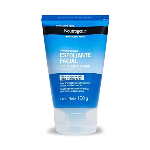 Neutrogena Gel Esfoliante Facial Deep Clean Intensive,100g
