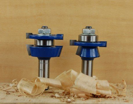 Woodline WL-1338-15 2-Piece Matched Rail & Stile Router Bit Set
