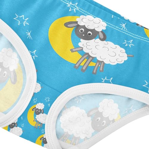 Cute Sheep Moon Toddler Girls's Underwear 2T 202c13454
