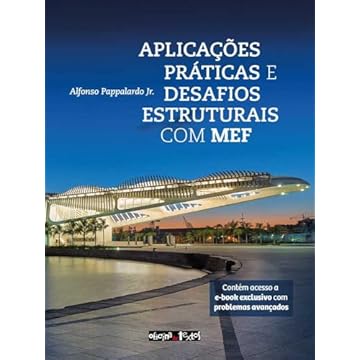 Capa do livro Aplicações práticas e desafios estruturais com MEF