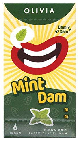 Lecktuch Olivia Dams Mint – Farbige Lecktücher mit Aroma in Grün