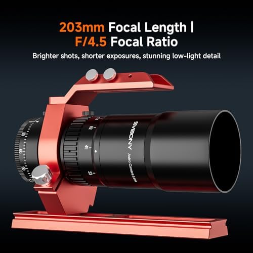 Telescopio SVBONY SV545 Petzval APO F4.5 203mm miniatura 2