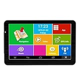 GPS précis et recalcul d'itinéraire intelligent : Permet la recherche par code postal, adresse, coordonnées, favoris et points d'intérêt. Offre une correction automatique des erreurs et un recalcul d'itinéraire rapide en cas d'écart par rapport à l'itinéraire prévu, grâce à un pour signal GPS puissant pour une navigation fiable.