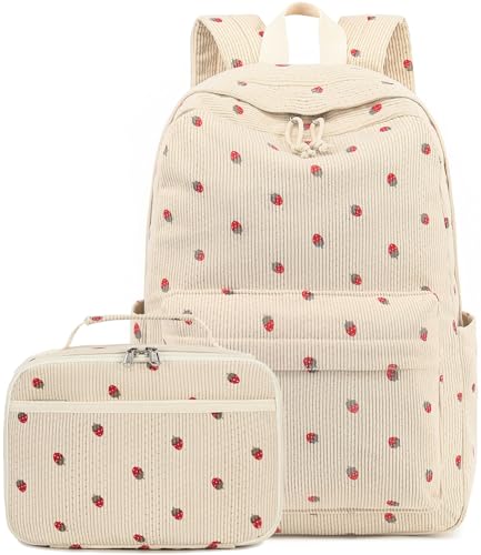 CAMTOP Kids School Backpack with Lunch Box & Book Bag Set