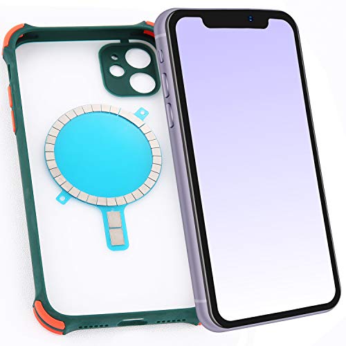 (2個入り)強力マグネット magsafe充電器適用 リング 磁石 磁気増強 iphone8/X/XS/12ケースに入れて マグセーフなどの マグネットワイヤレス充電器、無線充電器に適合