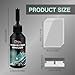 DZCKTFYGRT Windshield Crack Repair Kit, 2025 New Premium Windshield Repair Kit, Quick Glass Repair Liquid, for Windshields, Windows, Mirrors and All Glass Crack Types（2pcs）