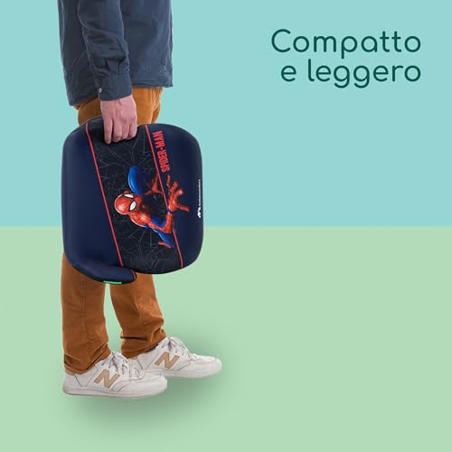 Bebeconfort Marvel Manga I-Fix Rialzo Auto Per Bambini Isofix, Seggiolino Spiderman Per Bambini E Bambine 6-12 Anni, 22-36 Kg, 128-150 Cm, Portatile, Comodo, Compatto, Leggero, Authentic Spiderman - 6