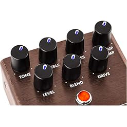 Fender® »SMOLDER ACOUSTIC OD« Overdrive Pédale d’effet pour Guitare Acoustique - Les Beatles, Paul McCartney, John Lennon, RIngo Starr, George Harrison Fender® »SMOLDER ACOUSTIC OD« Overdrive Pédale d'effet pour Guitare Acoustique – Image 6