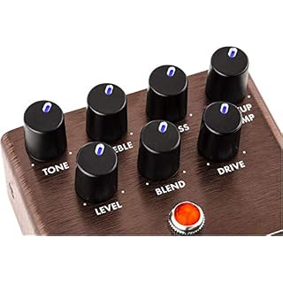 Fender® »SMOLDER ACOUSTIC OD« Overdrive Pédale d’effet pour Guitare Acoustique - Les Beatles, Paul McCartney, John Lennon, RIngo Starr, George Harrison Fender® »SMOLDER ACOUSTIC OD« Overdrive Pédale d'effet pour Guitare Acoustique – Image 6