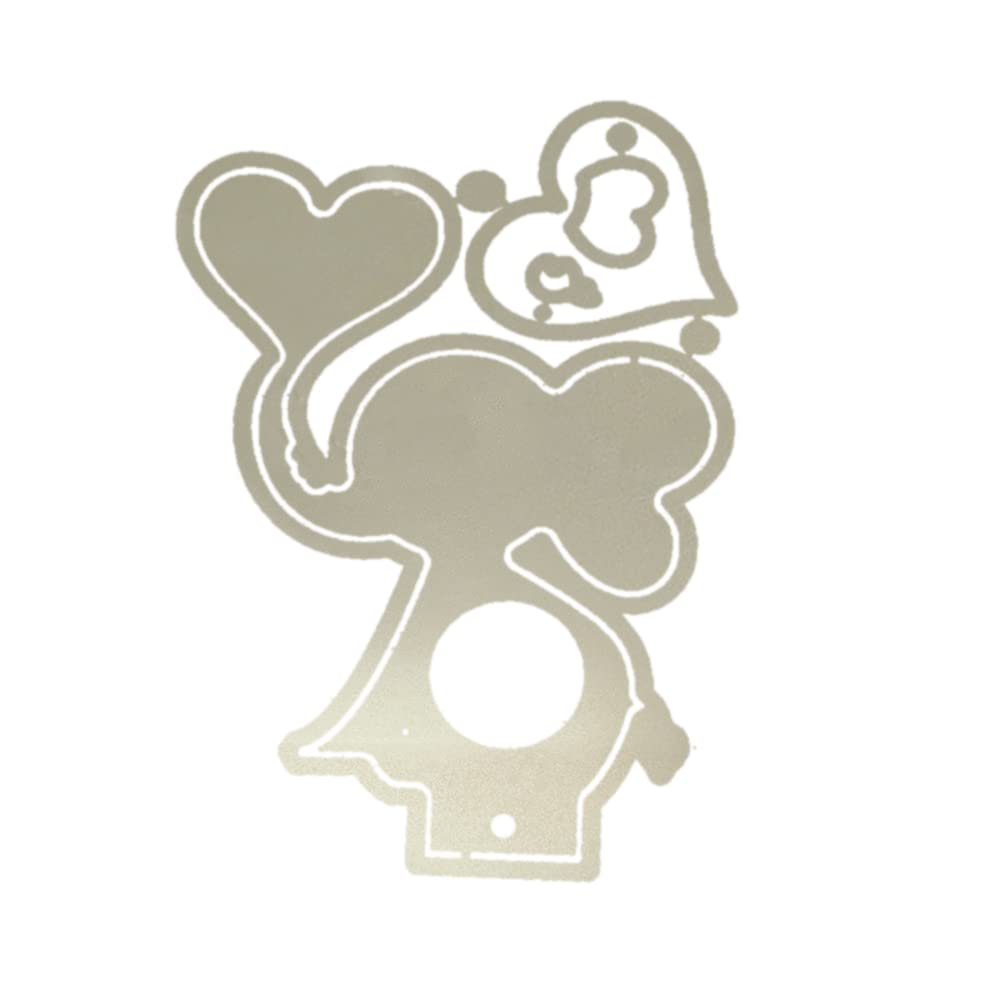 Metall-Stanzformen Mit Bärentatzen-Motiv – Für Karten, Scrapbooking & DIY-Projekte
