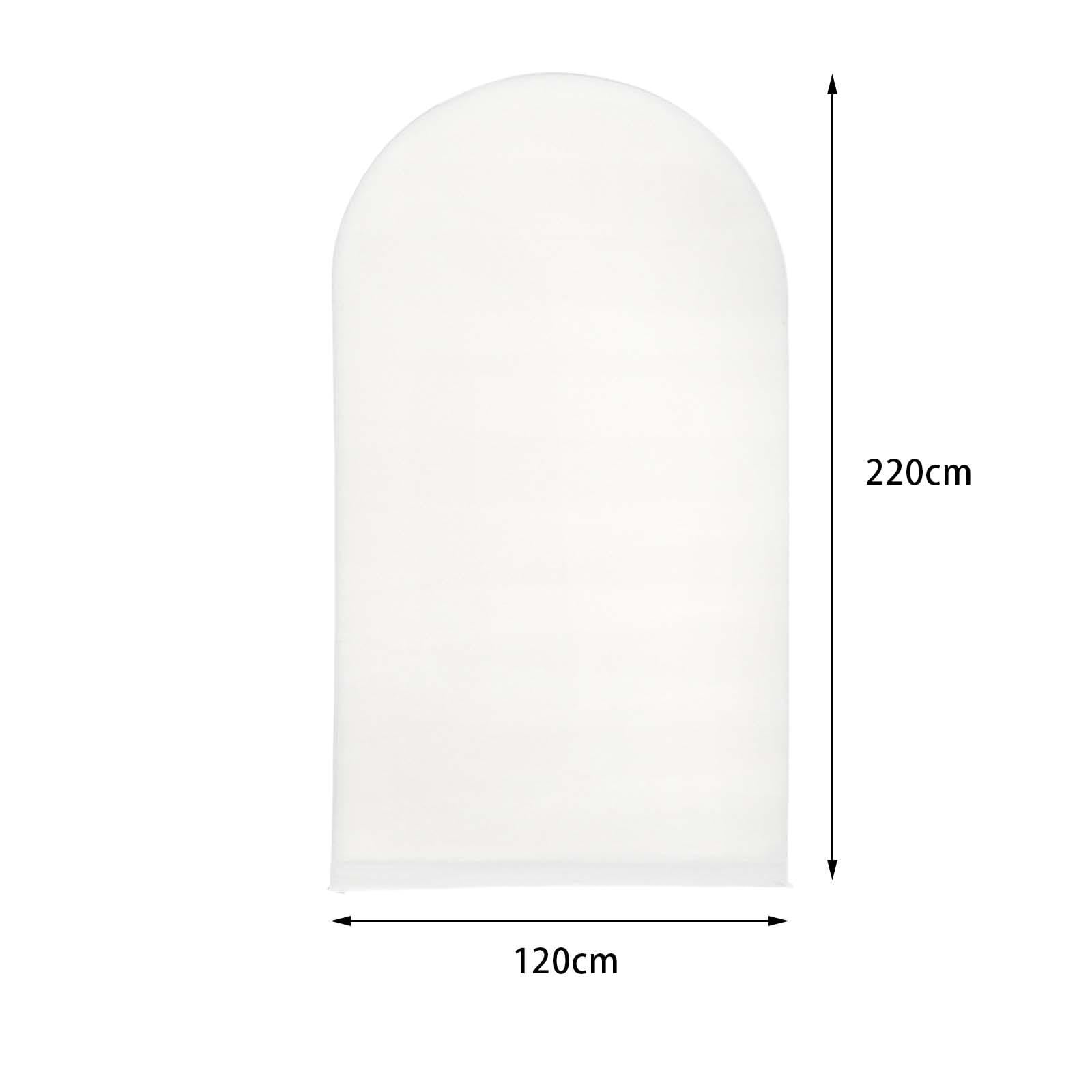 Almencla Arch Backdrop Cover Traubogen Hintergrund Überzug Polyester Rückwand Dekoration für Jubiläumsparty Hochzeitsempfang Fotoshooting Bankettsaal, Mehrfarbig, 220cmx120cm