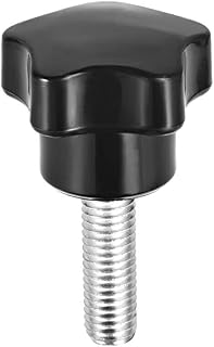 Tool parts Clamping Handle Screw Knobs Handle M8 x 25mm Threaded Star-Shape