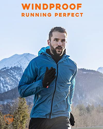 Tmani Winter Gloves Women Men, Warm Thermal Running Touchscreen Men Lightweight Walking Anti-Slip For Skiing Gardening Driving Liner #TOP3