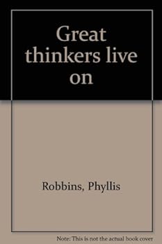 Hardcover Great thinkers live on Book