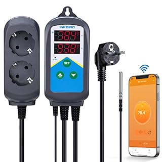 Inkbird ITC-306TW prise thermostat WiFi jour nuit à 2 prises
