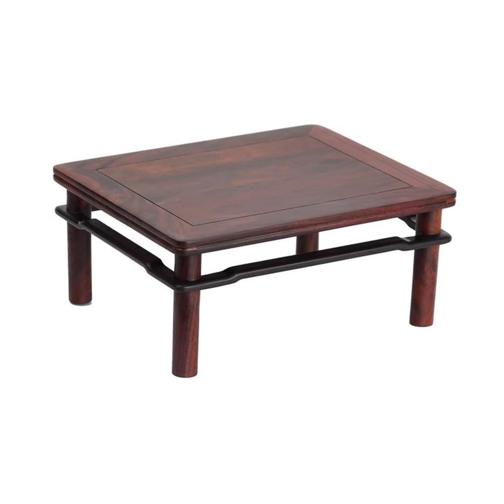 V2t9R4m7 Bonsai pot stand Rectangular platform Redwood Base, Bonsai Flowers and Teapots Display Holder Bonsai display stand