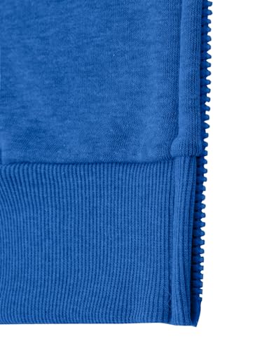 Image of GIVON Womens Casual Zip Up Hoodie Cotton Blend Soft Fabric Basic Layering Hooded Jacket with Kangaroo Pocket