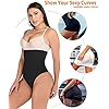 FUT-328-Women-Waist-Cincher-Girdle-Tummy-Control-Thong-Panty-Butt-Lifter-Shapewear-Slimmer-Body-Shaper FUT Thong Shapewear for Women Waist Cincher Girdle Tummy Control Panties Hi-Waist Body Shaper Black