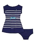 Nautica Baby Girls' Stripe Jersey Dress