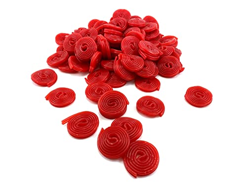 Laetafood Gerrit's Broadway Wheels Licorice Strawberry Flavor Candy, 2.5 Pound Bag #TOP2