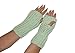 Mint Fingerless Mittens, Green Fingerless Gloves, Crochet Hand Warmers, Handmade Mitts