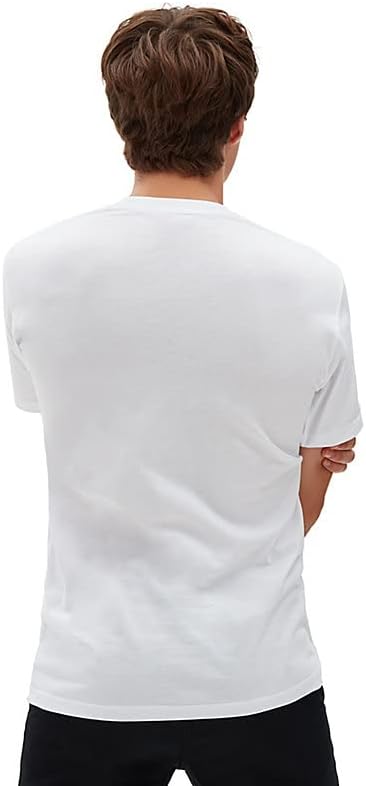 Miniatura 3 de Vans Camiseta clásica para hombre, (Logo clásico) Blanco