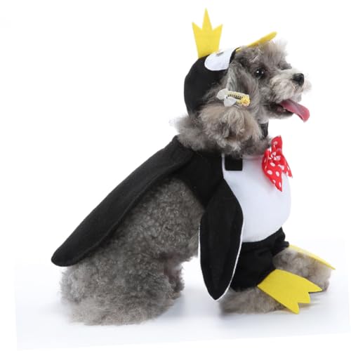 Disfraz de pingüino para perro y gato talla S miniatura 7