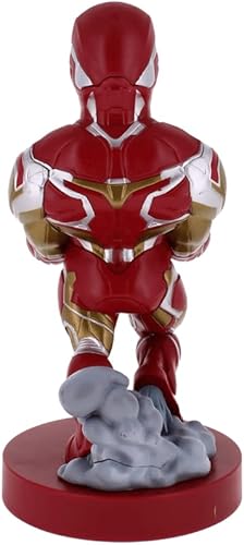 Miniatura 5 de Exquisite Gaming Cable Guy - Marvel Avengers End Game Iron Man - Controlador de carga y soporte para dispositivos - Juguete - Xbox 360