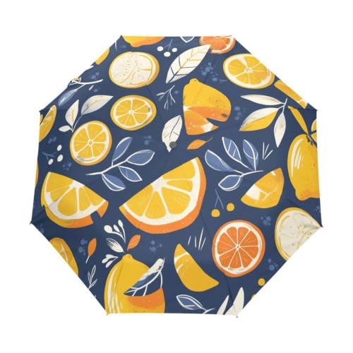 Parapluie pliant dessin animé orange pour vos voyages et sorties plage