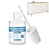 Rivestimento per riparazione piastrelle - Vernice per restauro bagno da 2,99 pollici, formula antigraffio impermeabile, soluzione sbiancante ad asciugatura rapida con di finitura superficiale