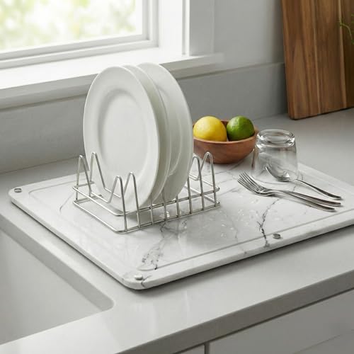 Extra Large Stone Drying Mat For Kitchen Counter, 22