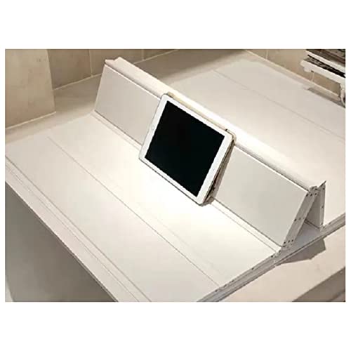 Couverture De Baignoire Pliable 1,2cm Ponts de Baignoire Baignoire Couverture, PVC Panneau Anti-poussière Housses Baignoire, Étanche Panneau Isolant pour Plateau Bain Spa À Domicile Pliante (Color :