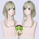 Perruque Vocaloid Petit Chaperon Rouge Camélia Cos Matcha Vert Anime Wig 005