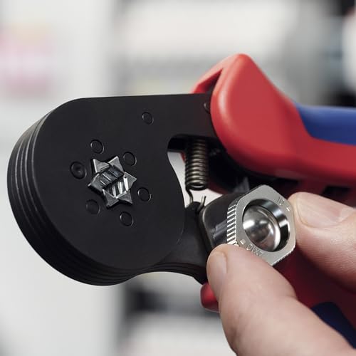 KNIPEX - 97 53 14 Ferramentas - Alicate de crimpagem, autoajustável (975314)