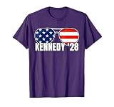 Kennedy 2028 American Flag Sunglasses RFK Jr. T-Shirt