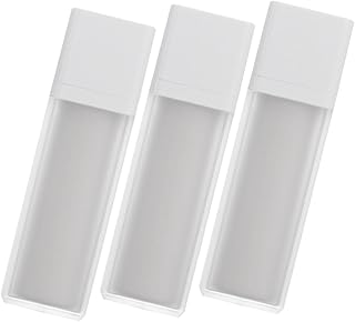 Beatifufu 3pcs Empty Lotion Container Practical Airless Pump Bottles Press Pump Bottle Cosmetic Vacuum Bottle Vacuum Pump Eye Cream Bottle Travel Pp Cream Bottle Vacuum Bottle