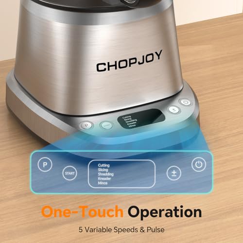 7-in-1 Professional Food Processor, 800W Powerful Electric Vegetable Chopper, 14-Cup XL Bowl, Large Feed Chute, Cheese Shredding, Meat Chopping, Shredding and Slicing, Mixing and Doughing