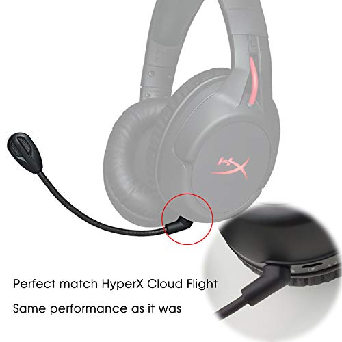 image for REEYEAR Detachable Microphone Mic Fits for Kingston HyperX Cloud Fligh