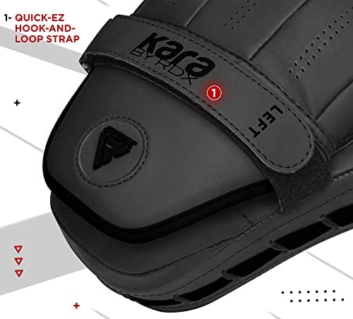 RDX Boxing Pads Curved Focus Mitts, Maya Hide Leather KARA Hook and jab Training Pads, Adjustable Strap Ventilated, MMA Muay Thai Kickboxing Coaching Martial Arts Punching Hand Target Strike Shield