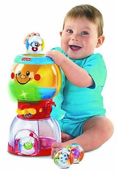 Toy Fisher Price Roll-a-Rounds Swirlin Surprise Gumballs Book
