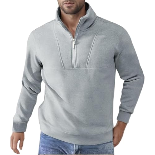 Homme sweat polaire à manches longues manches longues décontracté violet