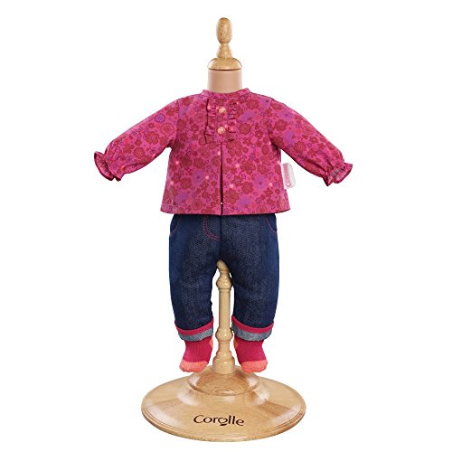 Corolle Mon Classique Grenadine Blouse and Denim Pants for 17