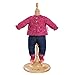 Corolle Mon Classique Grenadine Blouse and Denim Pants for 17" Doll Fashions