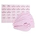 Baby Buddy Closet Organizers, Newborn Essential and Nursery Must Have to Easily Divide Baby Clothes from Newborn to Size 8, Pink, Set of 10