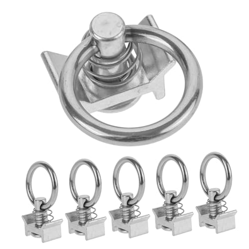 Soporte de inoxidable con anillo para evitar caídas de carga en mudanzas 4