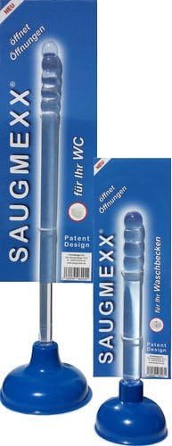 Saugmexx Pƶmpel Plunger Plunger Drain Cleaner Set for Toilet and Wash Corners