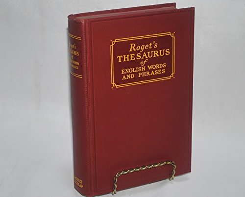 Roget's Thesaurus B002P9YMJY Book Cover