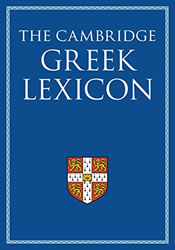 The Cambridge Greek Lexicon
