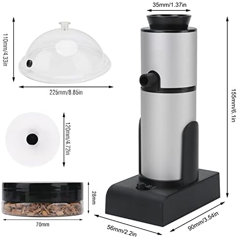 Miniatura 2 de Mini infusor de humo para carne, alimentos, bebidas, barbacoa, portátil, portátil, para interior