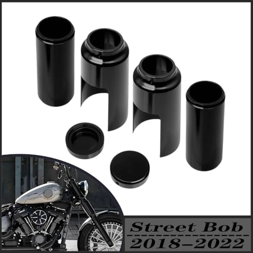 Cubiertas de horquilla para evitar daños y personalizar Harley Softail M8 2018-2024 2